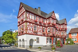 City hall of Nassau, Lahn valley, Rhineland-Palatinate, Germany City hall of Nassau, Lahn valley, Rhineland-Palatinate, Germany