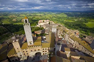 City Overview, San Gimignano, Tuscany, Italy City Overview, San Gimignano, Tuscany, Italy