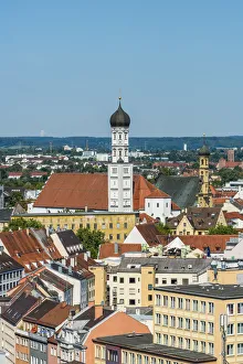 City skyline, Augsburg, Bavaria, Germany City skyline, Augsburg, Bavaria, Germany