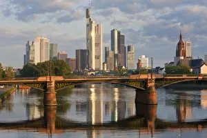 City Skyline, Frankfurt Am Main, Hessen, Germany City Skyline, Frankfurt Am Main, Hessen, Germany