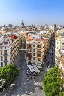 City skyline, Valencia, Comunidad Valenciana, Spain City skyline, Valencia, Comunidad Valenciana, Spain