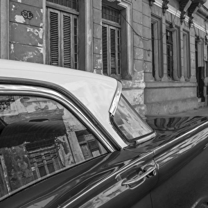 Classic 50s america car in the streets of Centro Habana, Havana, Cuba Classic 50s america car in the streets of Centro Habana, Havana, Cuba