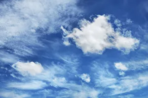 Backlit Cloud Photography Prints: Cloud impression - USA, Oregon, Deschutes, Wickiup Reservoir - Cascade Range