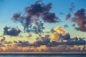 Clouds over the Indian Ocean, La Digue, Seychelles Clouds over the Indian Ocean, La Digue, Seychelles