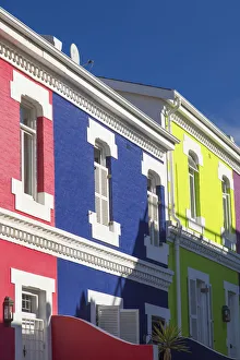 Colourful houses in De Waterkant, Cape Town, Western Cape, South Africa Colourful houses in De Waterkant, Cape Town, Western Cape, South Africa