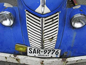 Colourful Old Car. Montevideo, Uruguay Colourful Old Car. Montevideo, Uruguay