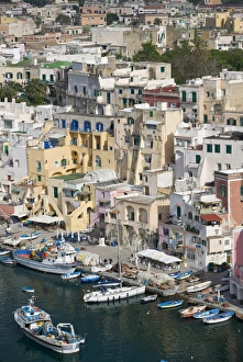 Corricella, Procida, Campania, Italy Corricella, Procida, Campania, Italy