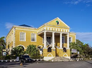 Falmouth Courthouse Print, Trelawny Parish, Jamaica