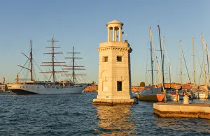 Cruise Ship Star Clipper and the Marina Compagnia della Vela San Giorgio Cruise Ship Star Clipper and the Marina Compagnia della Vela San Giorgio