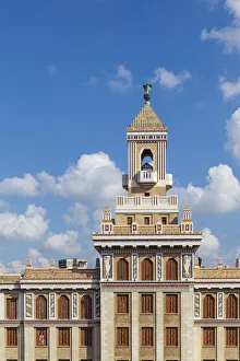 Havana Architecture Prints: Cuba, Havana, Edificio Bacardi