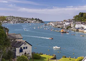 Daphne du Mauriers home Ferryside in the village of Bodinnick, looking over Daphne du Mauriers home Ferryside in the village of Bodinnick, looking over