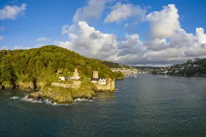 Dartmouth Castle guarding the entrance to the river Dart, Dartmouth, Devon, England Dartmouth Castle guarding the entrance to the river Dart, Dartmouth, Devon, England