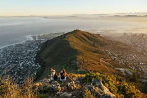 Lions Head Dawn Print, Cape Town, South Africa