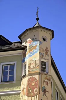 Decorative House in St. Gilgen, Salzburger Land, Austria, Europe Decorative House in St. Gilgen, Salzburger Land, Austria, Europe
