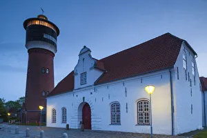 Denmark, Jutland, Tonder, Denmarks Oldest Town, Tonder Museum and Vandtarnet Denmark, Jutland, Tonder, Denmarks Oldest Town, Tonder Museum and Vandtarnet