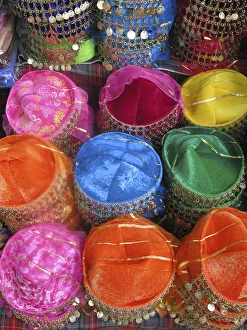 Display of Fez Hats, Sultanahmet, Istanbul, Turkey Display of Fez Hats, Sultanahmet, Istanbul, Turkey