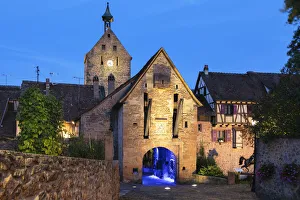 Dolder Tower, Riquewhir, Alsace, Alsatian Wine Route, Haut-Rhin, France Dolder Tower, Riquewhir, Alsace, Alsatian Wine Route, Haut-Rhin, France