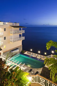 Dominica, Roseau. The Fort Young Hotel Dominica, Roseau. The Fort Young Hotel