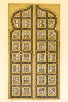 Detail of door at the City Palace, Udaipur, Rajasthan, India Detail of door at the City Palace, Udaipur, Rajasthan, India