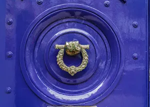 Door Knocker, Marylebone, London, England, UK Door Knocker, Marylebone, London, England, UK