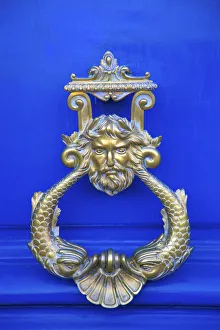 Door Knocker, Paris, France, Western Europe Door Knocker, Paris, France, Western Europe