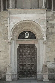 Doorway of Cattedrale di Parma, Parma, Emilia-Romagna, Italy Doorway of Cattedrale di Parma, Parma, Emilia-Romagna, Italy