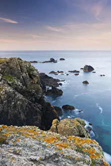 English Coastline Photography Prints: Dramatic coastal scenery at Lizard Point, Cornwall, England