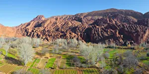 Dramatic Landscape, Dades Gorge, Morocco Dramatic Landscape, Dades Gorge, Morocco