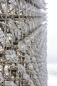 Duga Radar (aka Russian Woodpecker), a secret Soviet Over the Horizon military radar Duga Radar (aka Russian Woodpecker), a secret Soviet Over the Horizon military radar