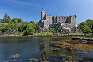 Dunvegan castle, isle of Skye, Inner hebrides, Scotland Dunvegan castle, isle of Skye, Inner hebrides, Scotland