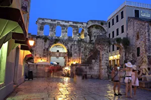 East Gate Print, Porta Argentea, Split, Croatia