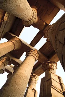 Egypt, Kom Ombo, Dual Temple of Sobek and Haroerus, Hypostyle Hall Egypt, Kom Ombo, Dual Temple of Sobek and Haroerus, Hypostyle Hall