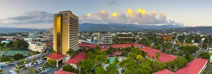 Elevaated view over central Kingston, St. Andrew Parish, Jamaica, Caribbean Elevaated view over central Kingston, St. Andrew Parish, Jamaica, Caribbean