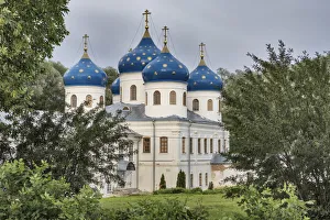 Elevation of the Holy Cross church, 1849, Yuriev monastery, Veliky Novgorod, Russia Elevation of the Holy Cross church, 1849, Yuriev monastery, Veliky Novgorod, Russia