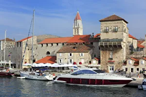 Embankment, Old town, Trogir, Dalmatia, Croatia Embankment, Old town, Trogir, Dalmatia, Croatia