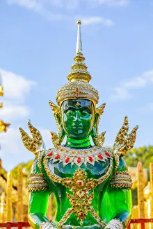 Emerald Buddha statue in Wat Phra That Doi Suthep, Chiang Mai, Northern Thailand Emerald Buddha statue in Wat Phra That Doi Suthep, Chiang Mai, Northern Thailand
