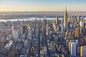 Empire State Building and Midtown Manhattan, New York City, New York, USA Empire State Building and Midtown Manhattan, New York City, New York, USA