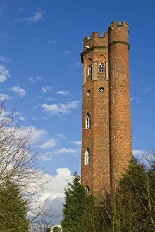 Birmingham Landmarks Prints: England, Birmingham, Edgbaston, Perretts Folly - built in 1758 One of the 2