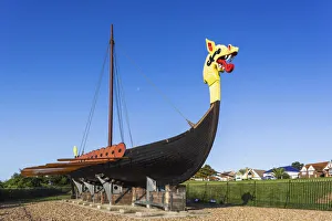 Viking Longboat Print - Ramsgate, England