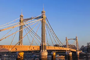 England, London, Chelsea, Albert Bridge England, London, Chelsea, Albert Bridge