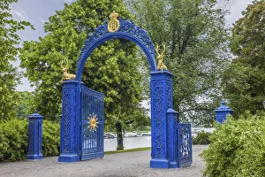 Entrance to Djurgarden Park in Stockholm, Sweden Entrance to Djurgarden Park in Stockholm, Sweden