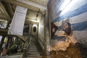 Entrance to La Guarida restaurant (Palador), Centro Habana, Havana, Cuba Entrance to La Guarida restaurant (Palador), Centro Habana, Havana, Cuba