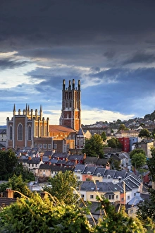 Europe, Ireland, SS Mary and Anne Cathedral at sunset in Cork Europe, Ireland, SS Mary and Anne Cathedral at sunset in Cork