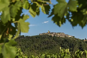 Europe, Italy, Liguria. Lunigiana, an ancient little village on a hill Europe, Italy, Liguria. Lunigiana, an ancient little village on a hill