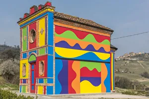 Europe, Italy, Piedmont. The Barolo Chapel Europe, Italy, Piedmont. The Barolo Chapel