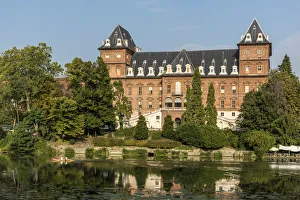 Europe, Italy, Piedmont. The castle of Valentino in Turin Europe, Italy, Piedmont. The castle of Valentino in Turin