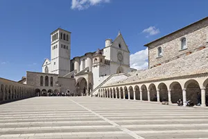 Europe, Italy, Umbria, Perugia. Basilica of St Europe, Italy, Umbria, Perugia. Basilica of St