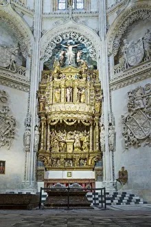 Europe, Spain, Burgos, UNESCO World Heritage site, Gothic cathedral, chapel with the Europe, Spain, Burgos, UNESCO World Heritage site, Gothic cathedral, chapel with the