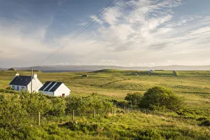 Evening light on the west coast of the Trotternish Peninsula north of Uig, Isle of Skye Evening light on the west coast of the Trotternish Peninsula north of Uig, Isle of Skye