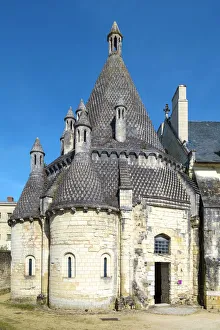 Exterior of Byzantine style kitchen building at Fontevraud Abbey, Fontevraud Exterior of Byzantine style kitchen building at Fontevraud Abbey, Fontevraud